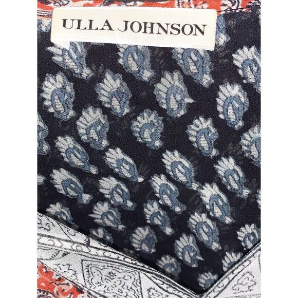 Ulla Johnson 100% Silk Georgette Aix Peasant - Picture 9 of 12